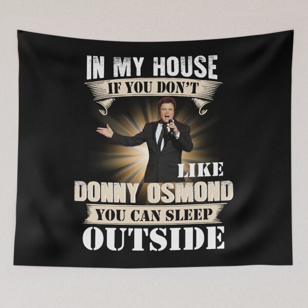 Item preview, IN MY HOUSE IF YOU DON&39;T LIKE DONNY OSMOND YOU CAN SLEEP OUTSIDE V-neck  Woman (1) designed and sold by kathelmoala.
