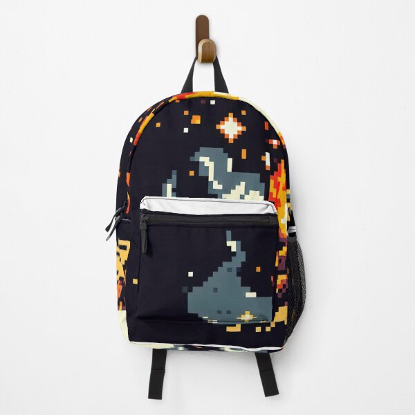 Item preview, "Vibrant Pixel Fire Art: Retro-Inspired Flames in Digital Pixel Graphic" designed and sold by Huycao211.