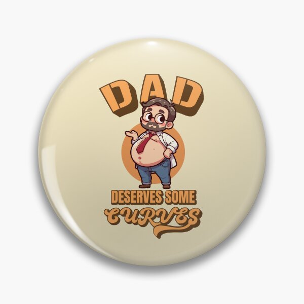 Item preview, Funny Cute Sexy Dadbod Dad Deserves Some Curves designed and sold by Daqomm.
