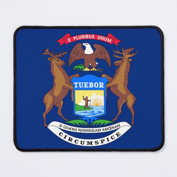 Item preview, Michigan Flag designed and sold by taoistviking.