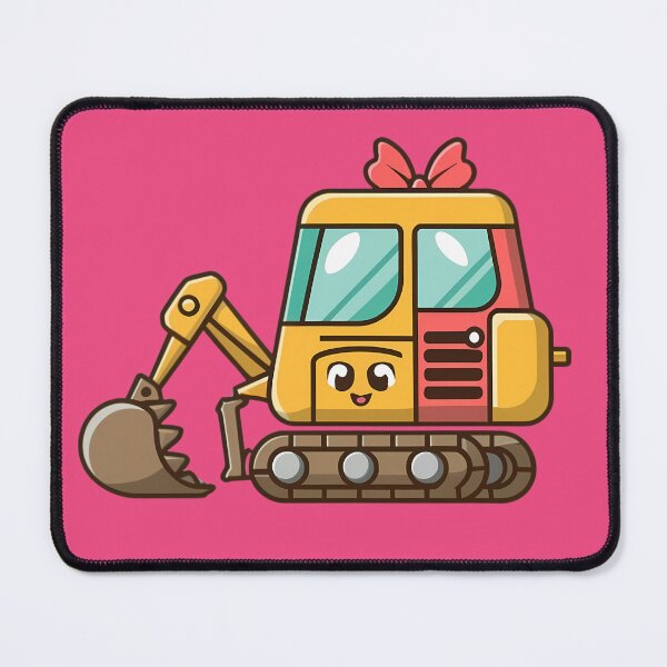 Item preview, Anime Kawaii Excavator designed and sold by FlexYourMind.