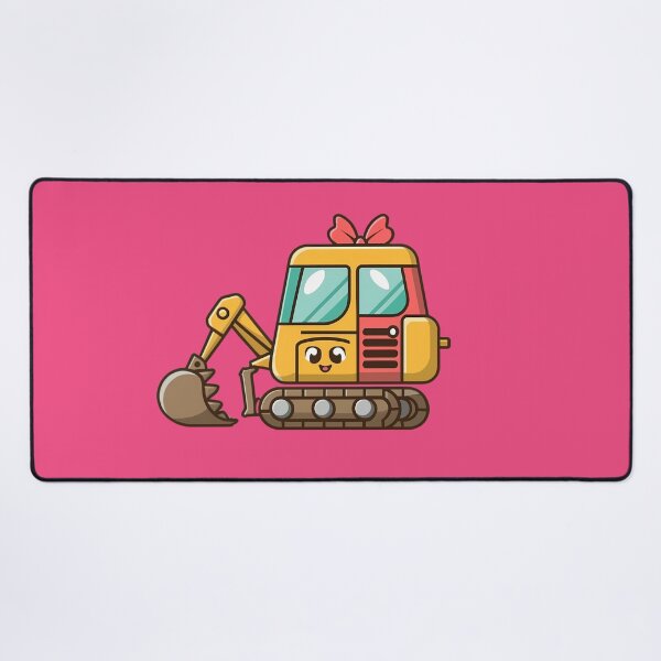 Item preview, Anime Kawaii Excavator designed and sold by FlexYourMind.