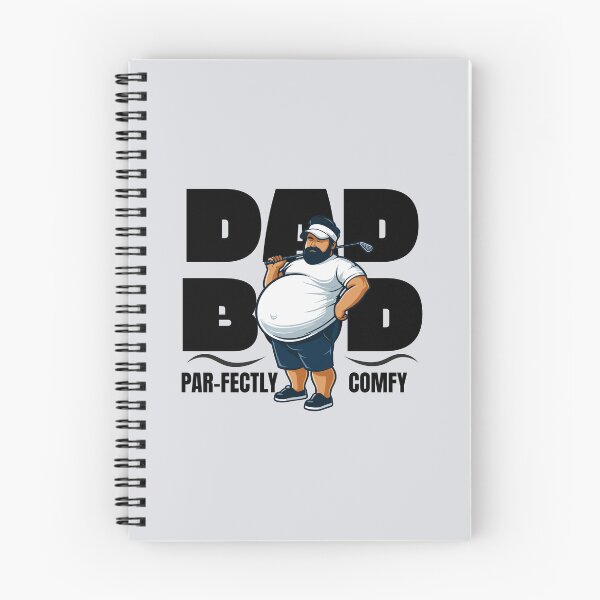 Item preview, Funny Cartoon Dad Bod Par-Fectly Comfy Golf Joke designed and sold by Daqomm.