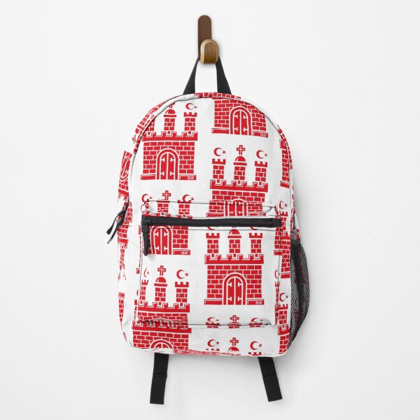Item preview, Hamburg Coat of Arms with Crescent Moon (Turkish/Red) designed and sold by Roderix.