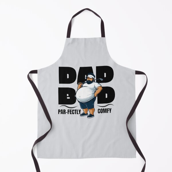 Item preview, Funny Cartoon Dad Bod Par-Fectly Comfy Golf Joke designed and sold by Daqomm.