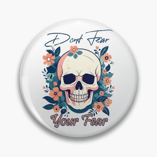 Item preview, Don't Fear Your Fear Skull designed and sold by Ultimate-Rabbit.
