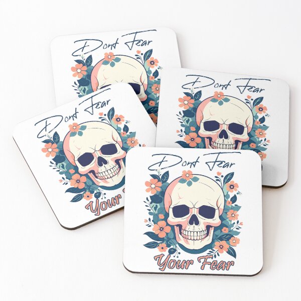 Item preview, Don't Fear Your Fear Skull designed and sold by Ultimate-Rabbit.