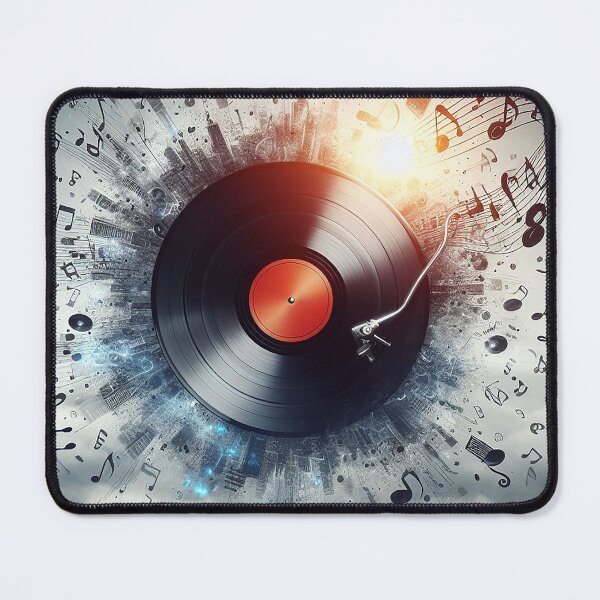 Item preview, Vinyl Serenade: Soaring Harmony of Notes in the Air designed and sold by autrouvetout.