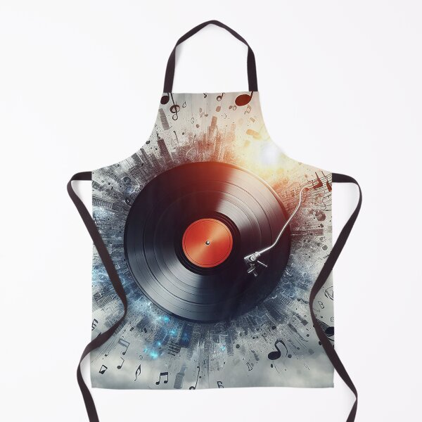 Item preview, Vinyl Serenade: Soaring Harmony of Notes in the Air designed and sold by autrouvetout.