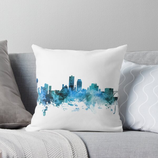 Item preview, Knoxville Tennessee Skyline designed and sold by ArtPrints.