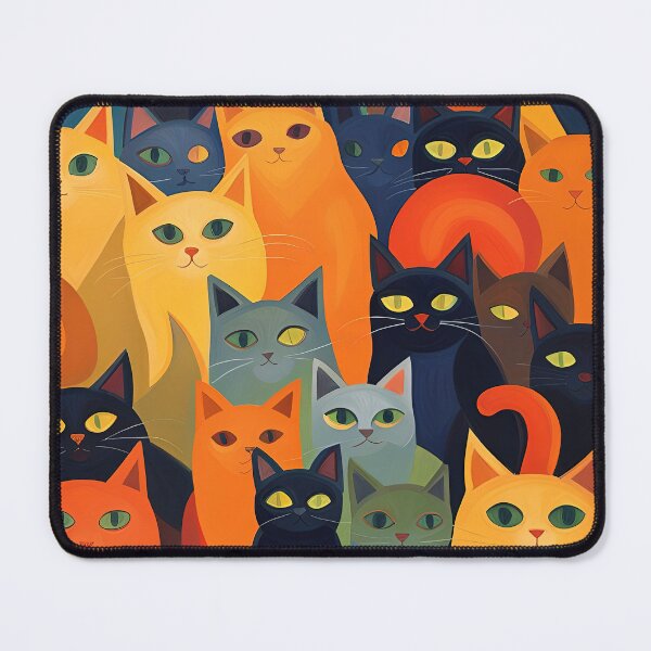 Item preview, Una multitud de gatos designed and sold by GooGooPop.