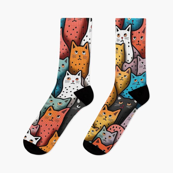 Item preview, Dotty Cats designed and sold by GooGooPop.