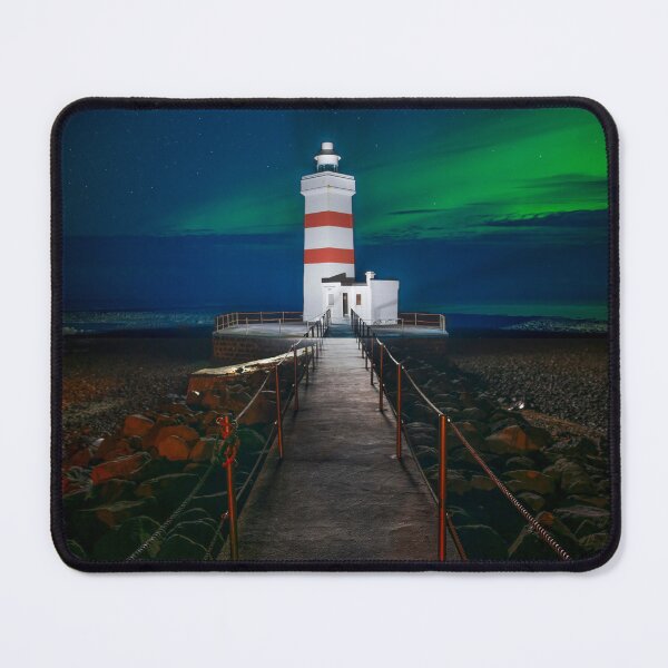 Item preview, Garður Lighthouse Aurora designed and sold by jonnygios.