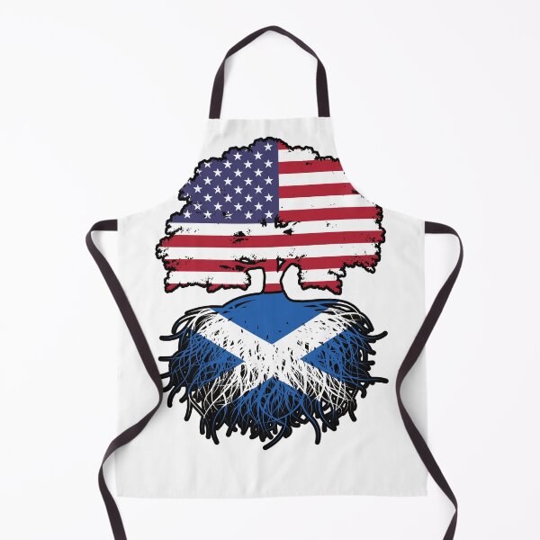 Item preview, Scotland Scottish American USA Tree Roots Flag designed and sold by FlagX.