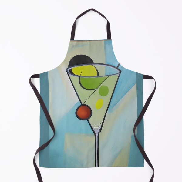 Item preview, Cocktail Abstract Geometry Unleashed- A Minimalist Mixology of Elegance designed and sold by OlfactoART Studio.