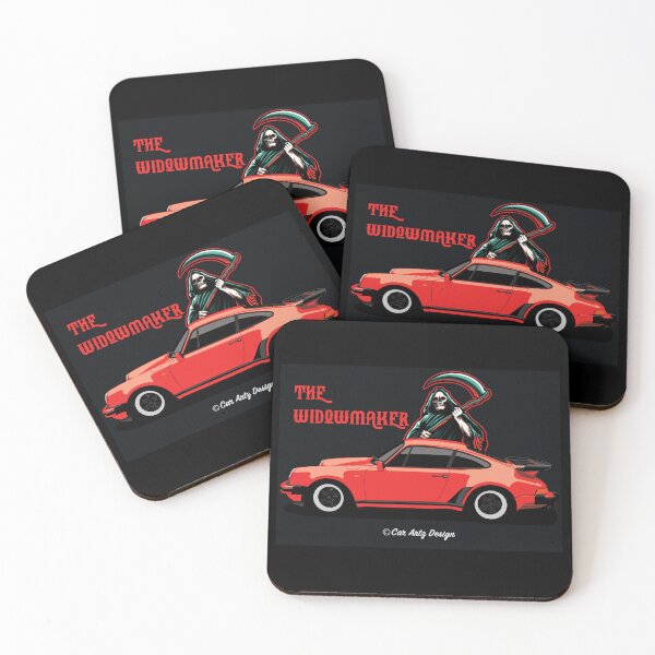 Item preview, 930 Turbo "Widowmaker" Red designed and sold by SketchMyRide.