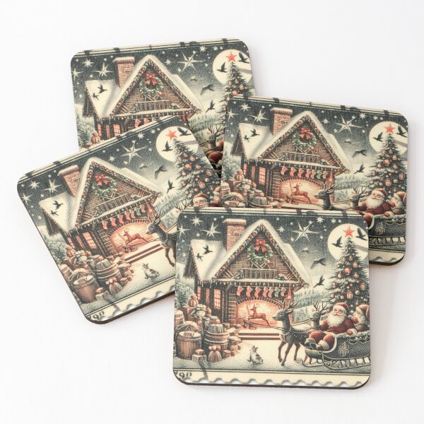Item preview, xmas postage stamp designed and sold by Greydate.