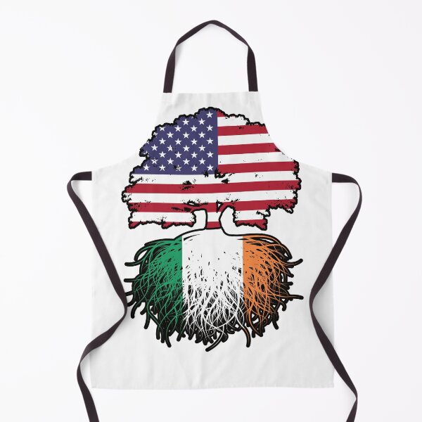 Item preview, Ireland Irish American USA United States America Tree Roots Flag designed and sold by FlagX.