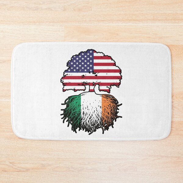 Item preview, Ireland Irish American USA United States America Tree Roots Flag designed and sold by FlagX.