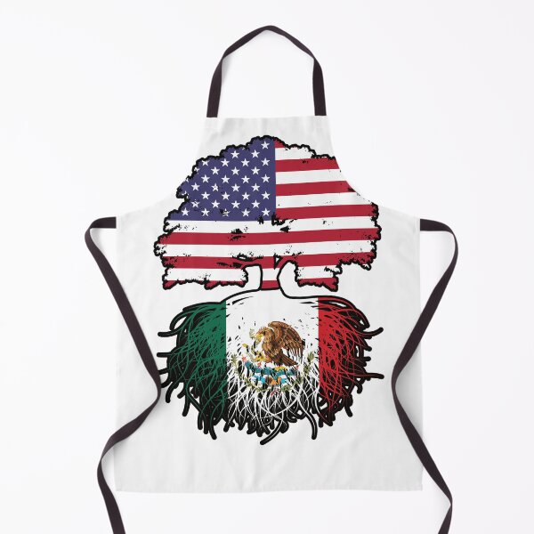 Item preview, Mexico Mexican American USA Tree Roots Flag designed and sold by FlagX.