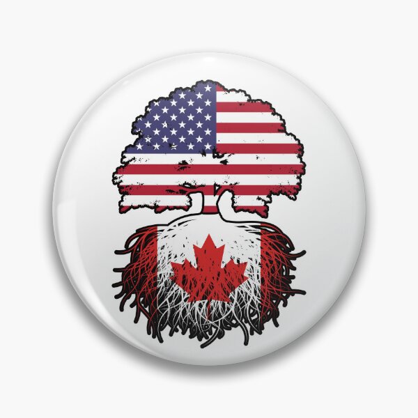 Item preview, Canada Canadian American USA Tree Roots Flag designed and sold by FlagX.