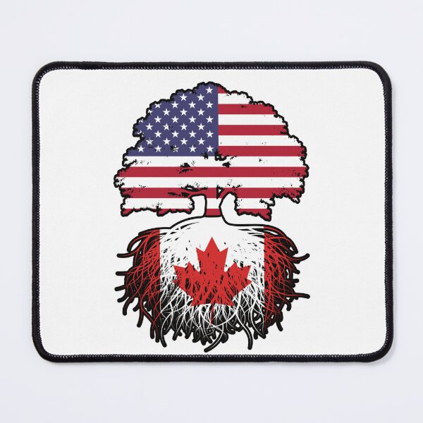 Item preview, Canada Canadian American USA Tree Roots Flag designed and sold by FlagX.