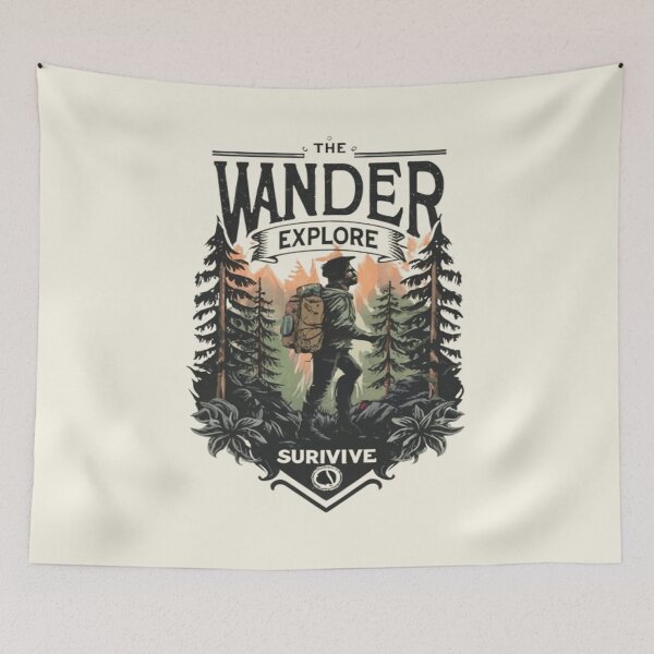 Item preview, Bush Craft: Wander, Explore, Survive designed and sold by UrbanGraphixs.