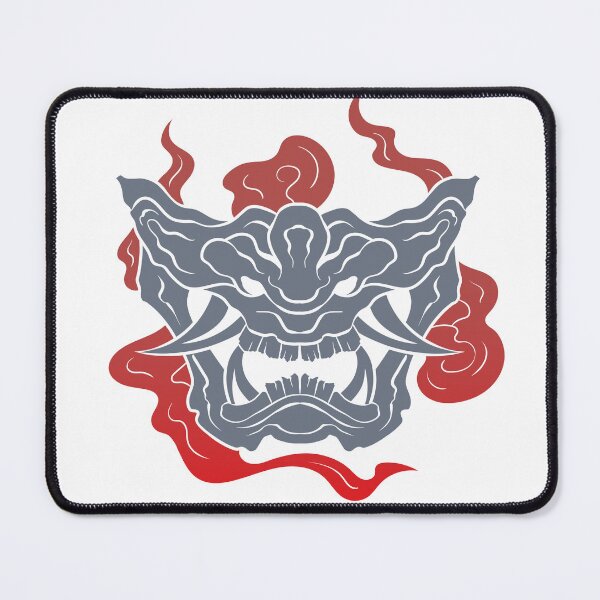 Item preview, The great Oni Mask 4 - Yabisan - Vector Style designed and sold by Yahia-arts.