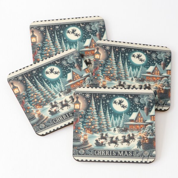 Item preview, xmas stamp designed and sold by Greydate.