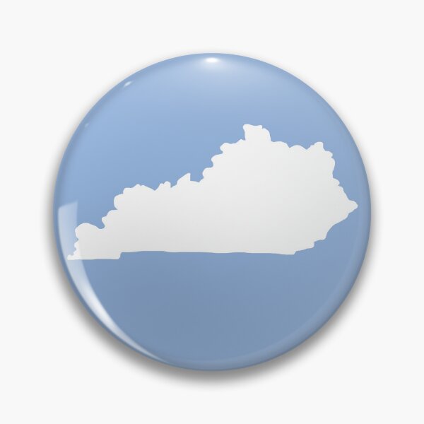Item preview, State of Kentucky Solid White on Blue designed and sold by Happy-K.