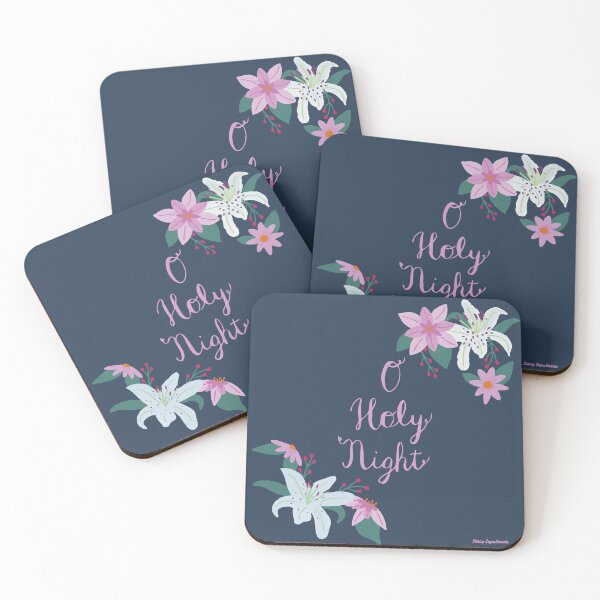 Item preview, O Holy Night Navy Background designed and sold by StacySepulvado.