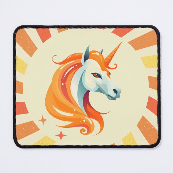 Item preview, Retro Cute Unicorn designed and sold by NatureStyle555.
