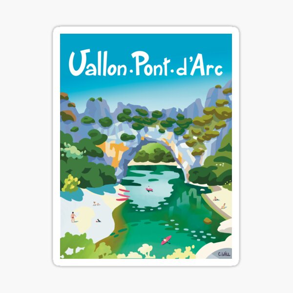 Item preview, Vallon-Pont-d'Arc designed and sold by cwilliart.