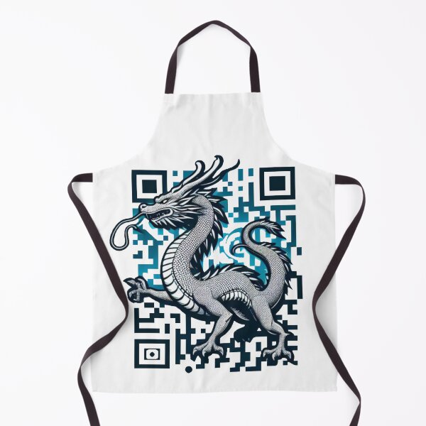 Item preview, cool barcode dragon t shirt/sticker designed and sold by crea8iveway.