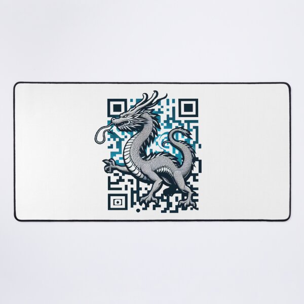Item preview, cool barcode dragon t shirt/sticker designed and sold by crea8iveway.