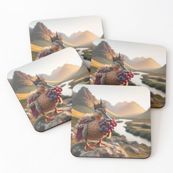 Item preview, King Duck Eating Grapes designed and sold by bandjdesigns.