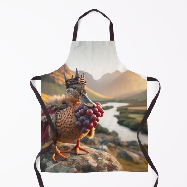 Item preview, King Duck Eating Grapes designed and sold by bandjdesigns.