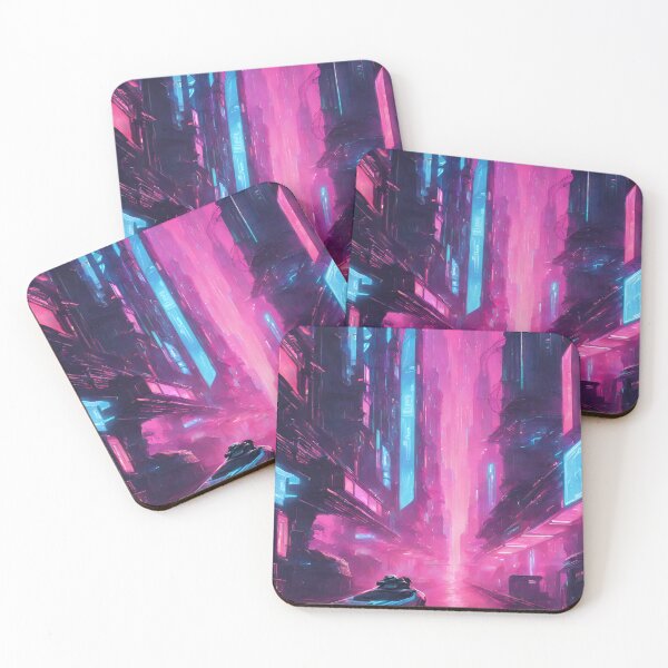 Item preview,  Cyberpunk Cityscapes designed and sold by Raffaellek.