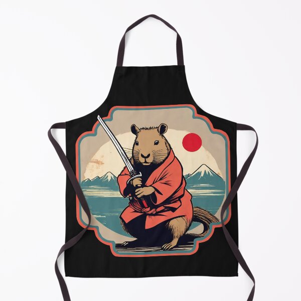 Item preview, Capybara Samurai designed and sold by Eolithic.