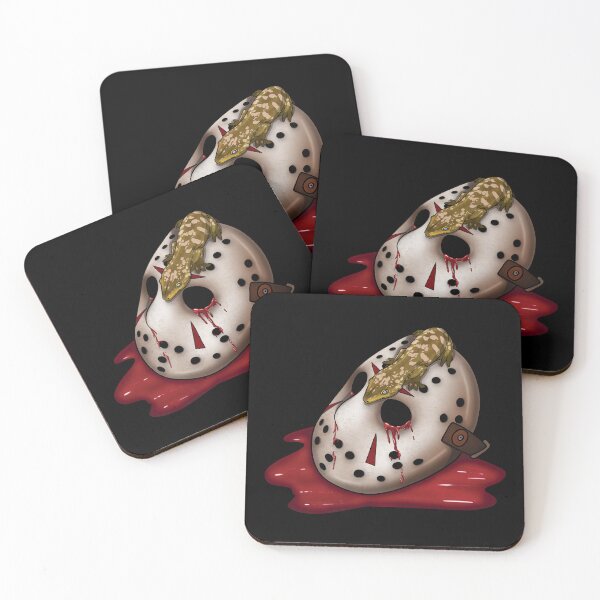 Item preview, Leachianus Gecko Friday the 13th Inspired Jason Mask 2 designed and sold by HauntedHerps.