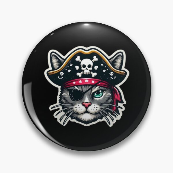 Item preview, Charm on the High Seas: Adventure Cat Decal designed and sold by INVADesign.