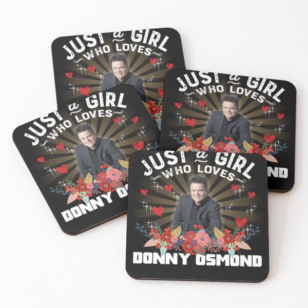 Item preview, JUST A GIRL WHO LOVES DONNY OSMOND V-neck  Woman designed and sold by kathelmoala.