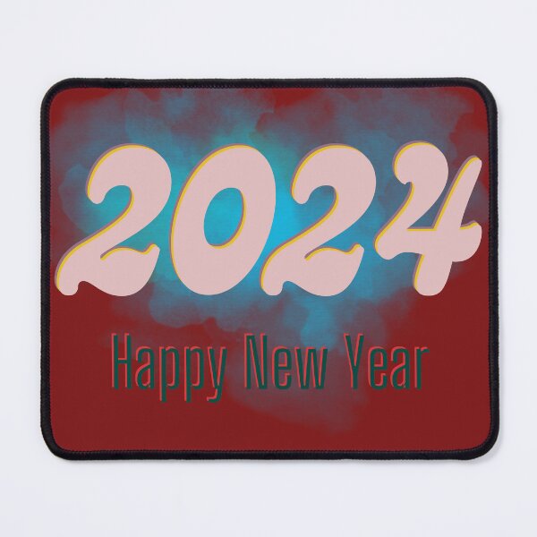 Item preview, Copy of Copy of Happy New Year 2024 Retro designed and sold by Modern-Tropical.