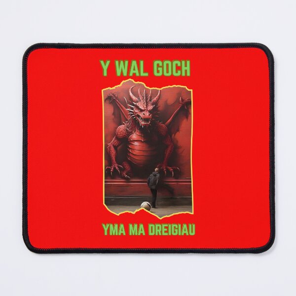 Item preview, HERE BE the DRAGONS-RED WALL designed and sold by aledfychan.