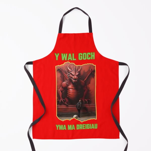 Item preview, HERE BE the DRAGONS-RED WALL designed and sold by aledfychan.