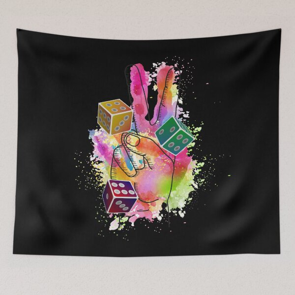 Item preview, Hand and dice designed and sold by CatCoconut-Art.
