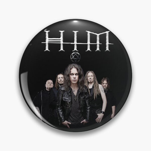 Item preview, HIM_Ville_Valo_Heartagram designed and sold by MusicVibesTee.