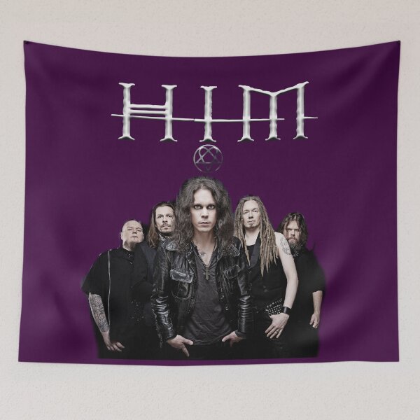Item preview, HIM_Ville_Valo_Heartagram designed and sold by MusicVibesTee.