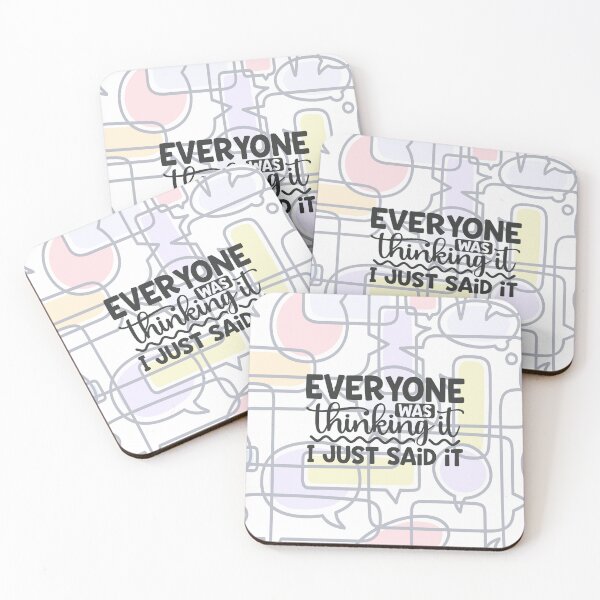 Item preview, Everyone was Thinking It Funny Slogan designed and sold by BeagleDesigns.