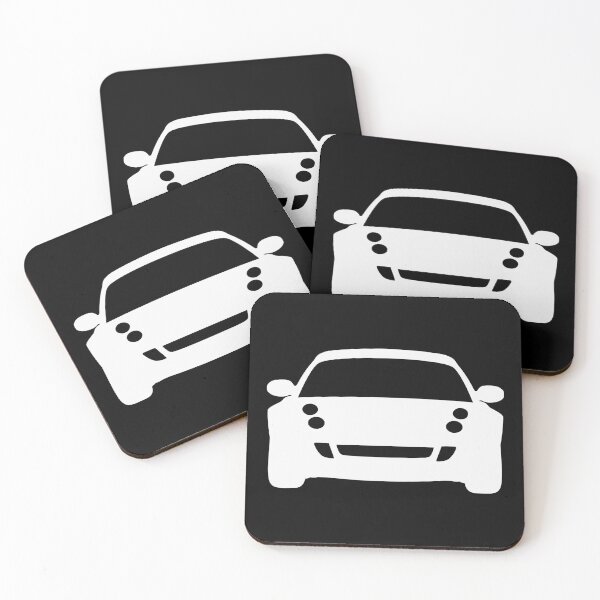 Item preview, Smart Roadster 2003-2007 silhouette art white designed and sold by EdimDesign.
